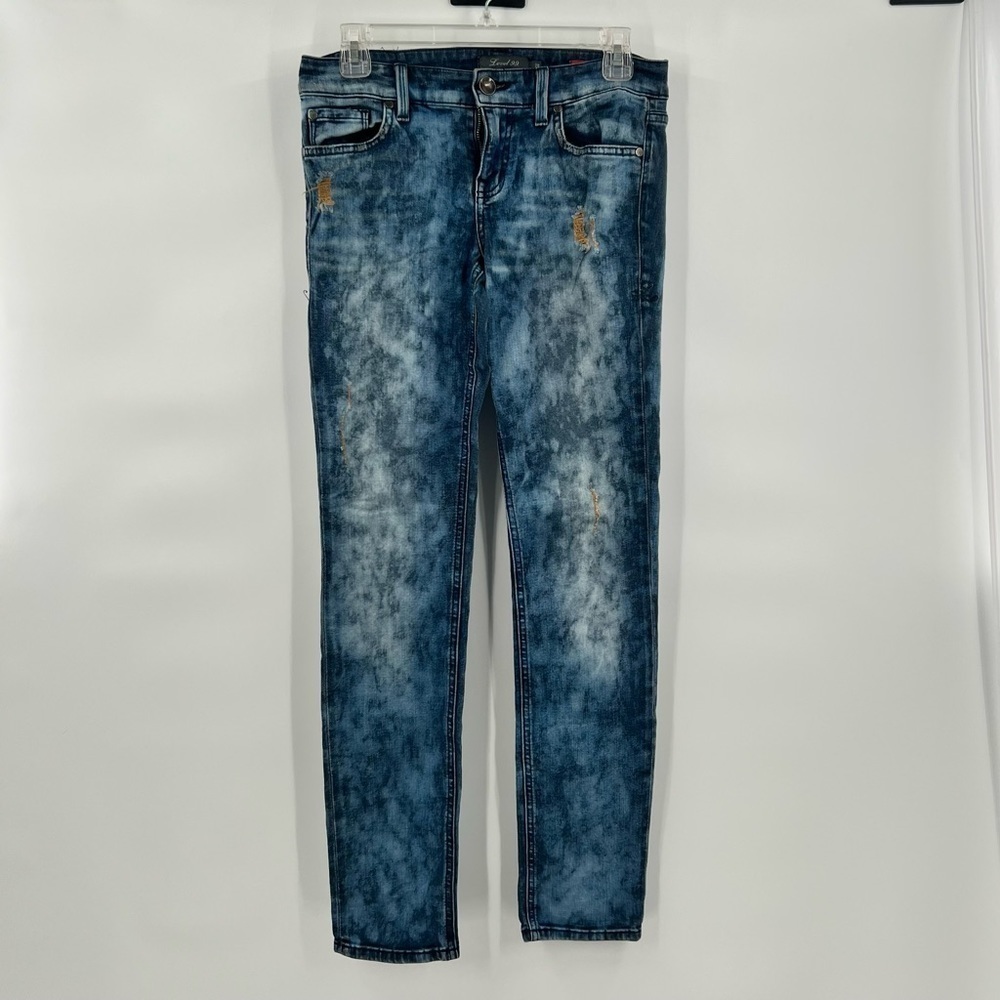 Level 99 Liza skinny blue jeans pants trousers size 28